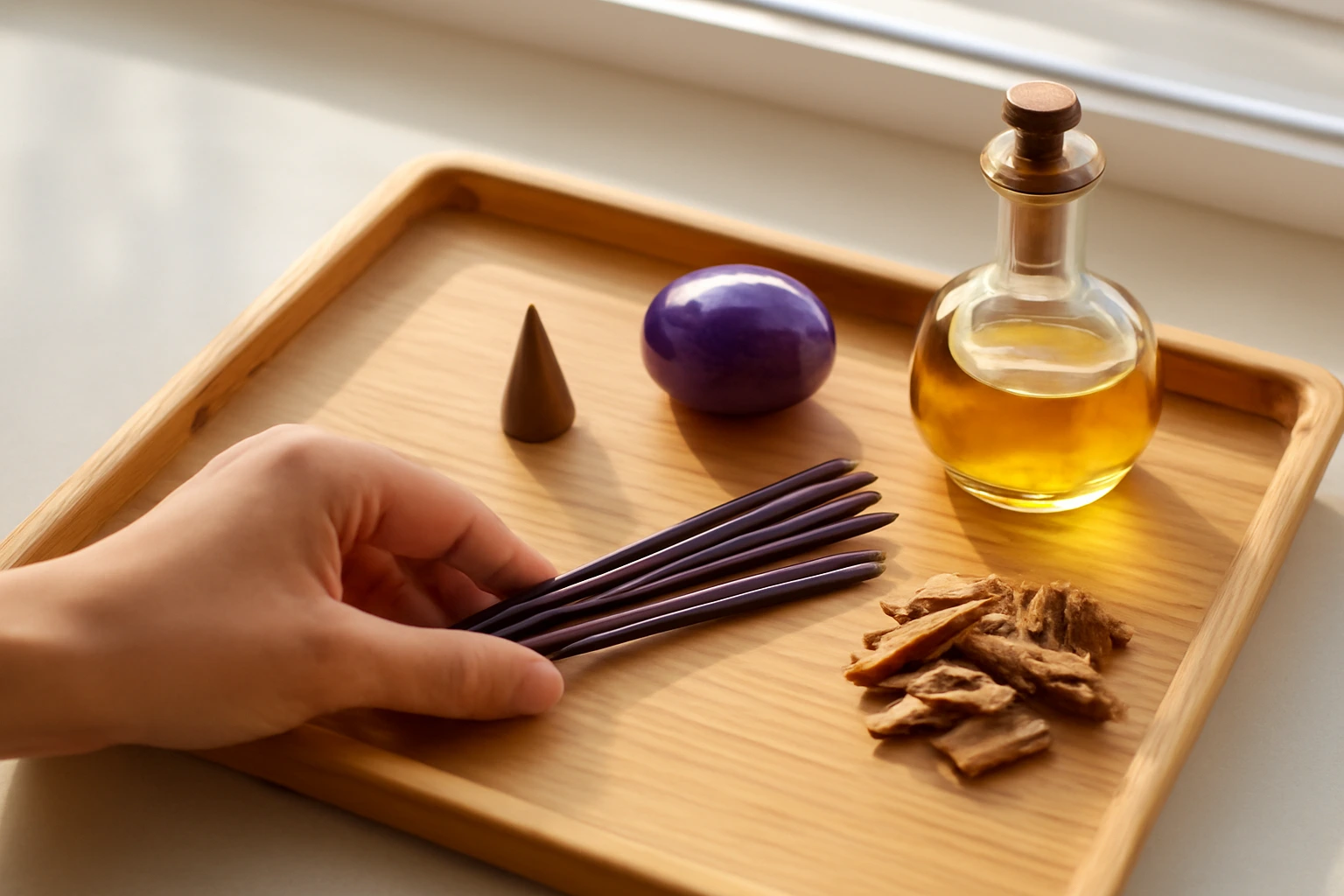 Nhang trầm, nụ trầm, dầu trầm hay miếng trầm: chọn dạng nào cho bàn thờ và sinh hoạt trong nhà